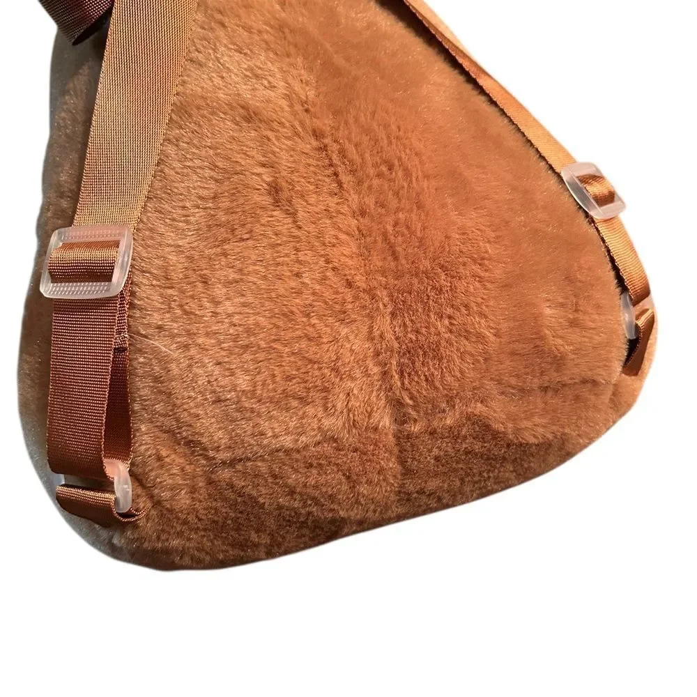 Kids Brown Plush Backpack(NWOT)
